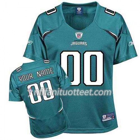 Nainen Jacksonville Jaguars NFL Pelipaita Custom Vihreä 